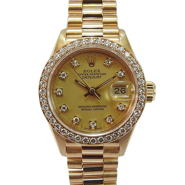 K18 ロレックス 69138 デイデイト 10Pダイア
